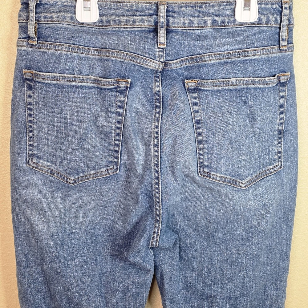 Frame Denim Women's Jeans Size 29 Blue Bixby High Rise Crop Mini Bootcut - Picture 9 of 13